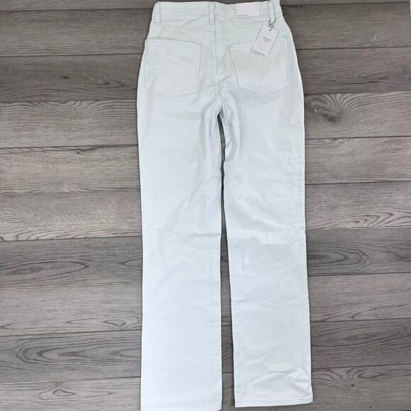 WeWoreWhat Size 27 Super Bleached Kick Flare Wide Leg High Rise Denim NEW Jeans - Picture 12 of 17
